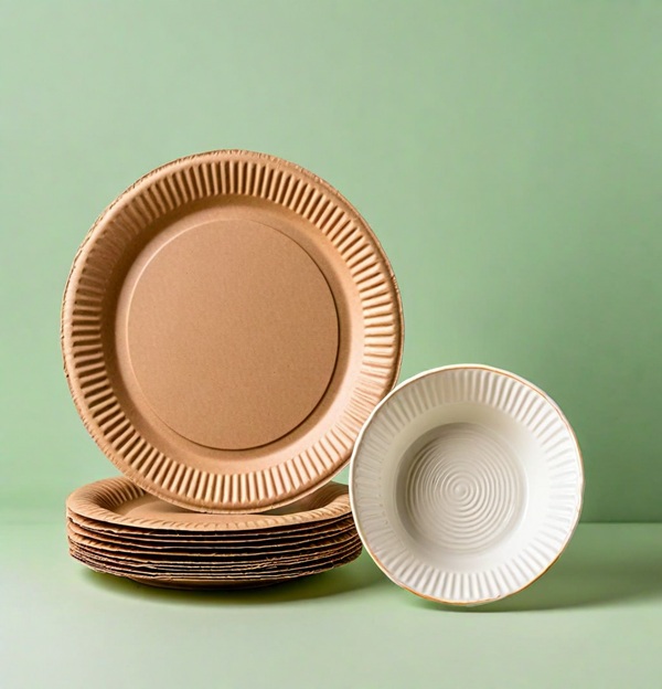 Bagasse Round Plates